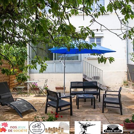 Le Coquet Chez Maguy Maison De Ville Avec Jardin Besançon Exterior foto