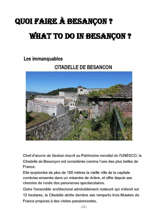 Le Coquet Chez Maguy Maison De Ville Avec Jardin Besançon Exterior foto